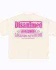 CAMISETA DISANIMED DISANIMED NEVER DIE BEIGE