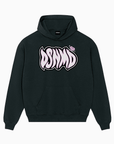 sudadera holgada croped con bordado delantero disanimed